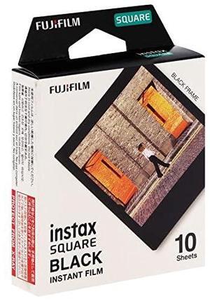 Fujifilm Instax Square Black Film - 10 Exposures