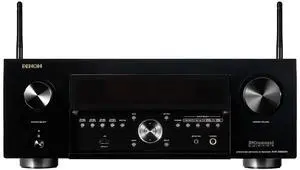 Denon AVR-X6800H 11.4 Channel AV Receiver - 140W/Channel, Wireless Streaming via Built-in HEOS, WiFi, & Bluetooth, Supports Dolby Vision, HLG, HDR10+, Dynamic HDR, & Dolby Atmos Height Virtualization