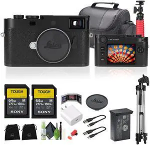 Leica M11-P Rangefinder Camera (Black) Bundle