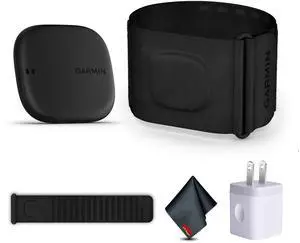 Garmin Index Sleep Monitor, L/XL, Bundle With Extra Band Replacement