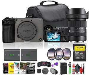 Sony FX2 Compact Cinema Camera  Full-Frame 4K, Internal ND, Fast Autofocus + More
