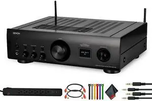 Denon PMA-900HNE 100W Integrated Network Amplifier Bundle