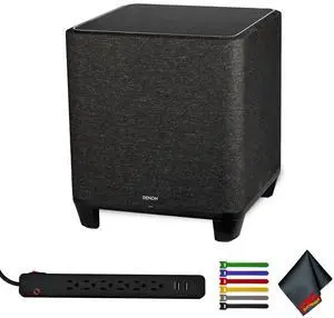Denon 8" Wireless Home Subwoofer Bundle