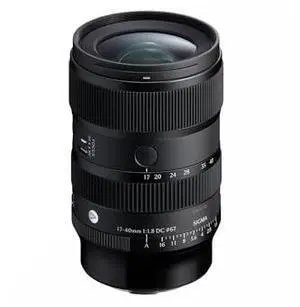 The Sigma 17-40mm F1.8 DC