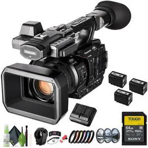 Panasonic AG-X20ED 4K Professional Camcorder 20x Zoom UHD 60p + 64GB Memory Card