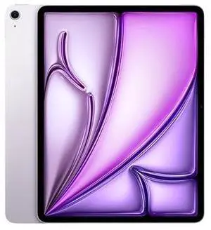 Apple iPad Air 13-inch with M3 chip Built for Apple Intelligence, Liquid Retina Display, 256GB, 12MP Front/Back Camera, Wi-Fi 6E, Touch ID, All-Day Battery Life - Purple