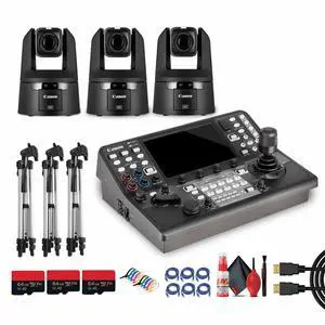 Canon RC-IP1000 Advanced PTZ Controller  Broadcast & Live Production + 64GB SD + More