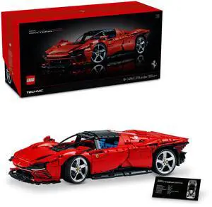 LEGO Technic Ferrari Daytona SP3 42143, Race Car Model Building Kit, 1:8 Scale Advanced Collectible Set for Adults, Ultimate Cars Concept Series, Great Anniversary and Father's Day Gift for Car Lover