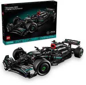 LEGO Technic Mercedes-AMG F1 W14 E Performance Model Car Kits - Formula 1 Building Sets for Adults, Ages 18+ - Gift for Men & Women - Race Car W/Realistic Details - 42171