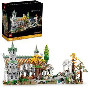 LEGO Icons The Lord of The Rings: Rivendell Building Set for Adults, Ages 18+ - LOTR Bedroom or Home Decor - Gift for Men & Women - 10316