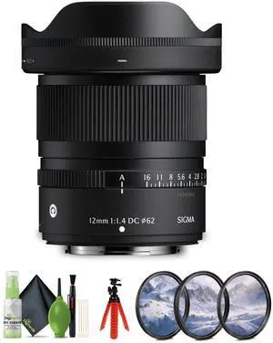 Sigma 12mm f/1.4 DC Contemporary (FUJIFILM X) Bundle 2