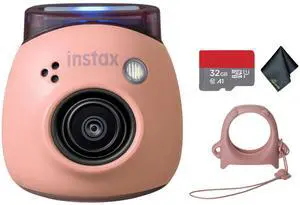 FUJIFILM INSTAX PAL Digital Camera (Powder Pink), MicroSDHC Memory Card