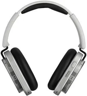 Nothing Headphone (1) Hybrid Active Noise Cancelling Headphones, Wireless Over Ear Headphones with 6 MICS, Personalized Spatial Audio, Tuning by KEF, Up to 80 Hours Playtime, Bluetooth Headset White