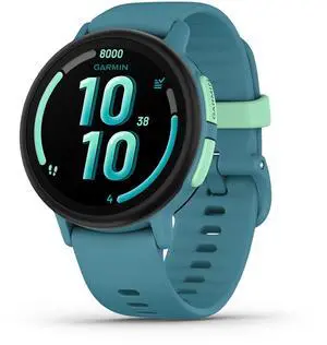 Garmin Bounce 2, Kids Smartwatch with Calling, Messaging and Location Tracking Features, Turquoise