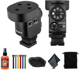 Sony ECM-M1 Camera-Mount Digital Microphone On-Camera Mic w/ 8 Pickup Patterns | More