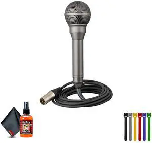 Sony F-115B Weather-Resistant Handheld Microphone  For Outdoor Events/Performances | More