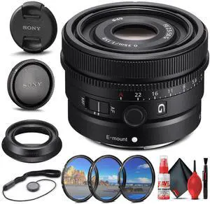 Sony FE 50mm f/2.5 G Lens + Filter Kit + Cap Keeper + Cleaning Kit