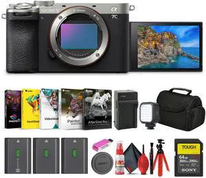 Sony Alpha 7C II Mirrorless Full-Frame Interchangeable Lens Camera (ILCE-7CM2/S)