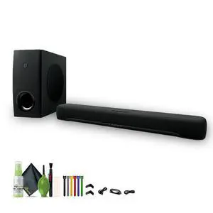 Yamaha SR-C30A 90W 2.1-Channel Soundbar System, Cleaning kit, Reusable Fastener Straps, Bundle Yamaha SR-C30A 90W 2.1-Channel Soundbar System, Cleaning kit, Reusable Fastener Straps, Bundle