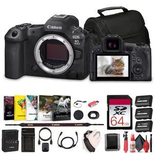 Canon - EOS R5 Mark II Mirrorless Camera, 45MP, Full-Frame Hybrid Camera, 8K Video Bundle Canon - EOS R5 Mark II Mirrorless Camera, 45MP, Full-Frame Hybrid Camera, 8K Video Bundle