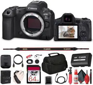 Canon - EOS R5 Mark II Mirrorless Camera, 45MP, Full-Frame Hybrid Camera, 8K Video Bundle Canon - EOS R5 Mark II Mirrorless Camera, 45MP, Full-Frame Hybrid Camera, 8K Video Bundle