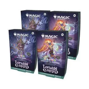 Magic: the Gathering Lorwyn Eclipsed - Commander Deck Bundle | 2 of Each Deck Magic: the Gathering Lorwyn Eclipsed - Commander Deck Bundle | 2 of Each Deck