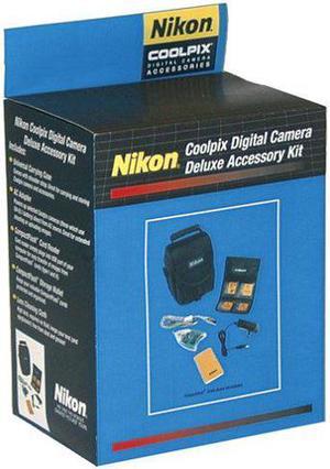 Nikon Coolpix Deluxe Digital Camera Accessory Kit for 775, 885, 995, 2000, 4300, 4500 Digital Cameras