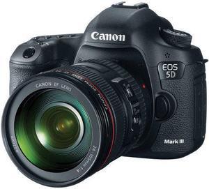 Canon EOS 5D Mark III 22.3 MP Full Frame CMOS Digital SLR Camera with EF 24-105mm f/4 L IS USM Lens International Version