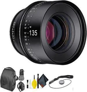 Rokinon Xeen 135mm T2.2 for Micro 4/3 + Deluxe Lens Cleaning Kit Bundle
