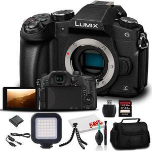 Panasonic Lumix DMCG85 Mirrorless Digital Camera Body Only Kit Box DMCG85MK  Bundle 