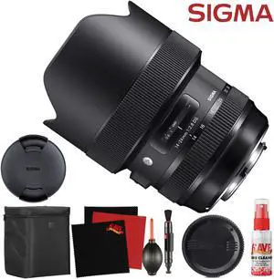 Sigma 14-24mm f/2.8 DG HSM Art Lens for Nikon F (212955) and Cleaning Accessories Bundle