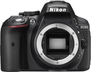 Nikon D5300 Digital SLR Camera Body Only - Black International Model