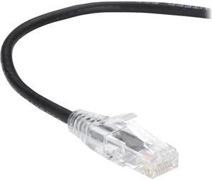 CAT6A 500-MHZ STRANDED ETHERNET PATCH CABLE - UNSHIELDED (UTP), CM PVC, SNAGLESS