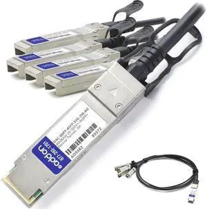 AddOn DAC-QSFP-4SFP-10G-2M-AO 6.60 ft. QSFP+/SFP+ Network Cable AddOn DAC-QSFP-4SFP-10G-2M-AO 6.60 ft. QSFP+/SFP+ Network Cable