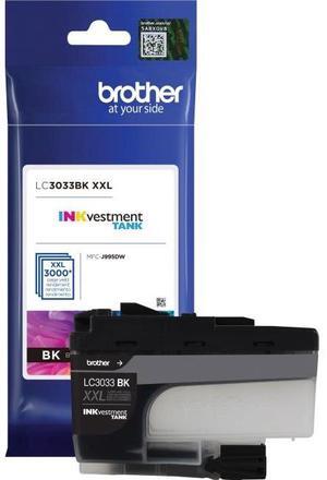 Black Extra High Yield Ink Cartridge for Brother LC3035BK MFC-J805DW, MFC-J815DW XL, MFC-J995DW, MFC-J995DW XL, Genuine Brother Brand