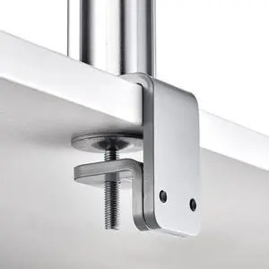 Atdec AWM-FF-S F-Clamp Desk Fixing (Silver)