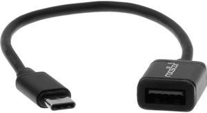 ROCSTOR Y10C147-B1 6FT USB-C TO USB-A ADAPTER M/F