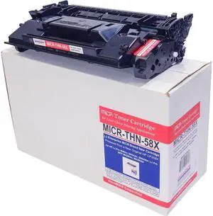 microMICR MICR Toner Cartridge Alternative for HP 58X Black MICRTHN58X