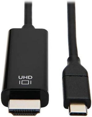 Tripp Lite Usb C To Hdmi Adapter Cable Usb 3.1 Gen 1 4K M/M Usb-C Black 3Ft