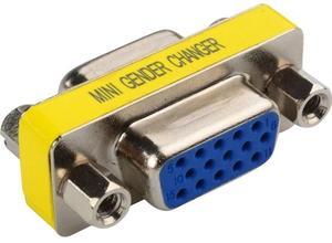 Axiom HD15VGAFFC-AX Mini - Vga Gender Changer - Hd-15 (F) To Hd-15 (F)