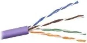 Belkin A7J304-1000-PUR 1000 ft. Cat 5E Purple Network Cable