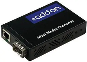 Addon 10/100/1000Base-Tx(Rj-45) To Open Sfp Port Mini Media Converter