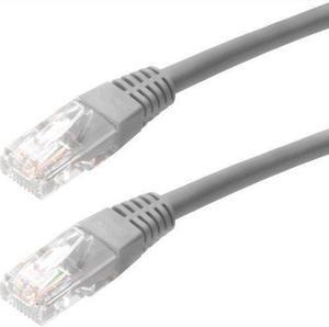 4XEM 4XC5EPATCH10GR 10 ft. Cat 5E Grey Molded RJ45 UTP Patch Cable