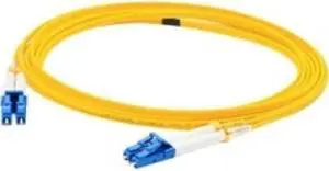 THIS IS A 25M LC (MALE) TO LC (MALE) YELLOW DUPLEX RISER-RATED FIBER PATCH CABLE