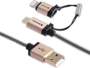 VERBATIM 99218 47 microUSB Cb wLightn Champa
