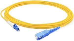 AddOncomputer.com 20m SMF 9/125 Simplex SC/LC OS1 Yellow LSZH Patch Cable