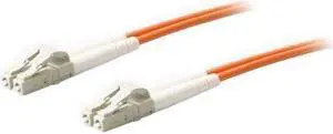 THIS IS A 4M LC (MALE) TO LC (MALE) ORANGE DUPLEX RISER-RATED FIBER PATCH CABLE.