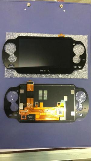 Black Color oled lcd for ps vita 1000 psvita psv 1000 lcd display with touch screen without Frame