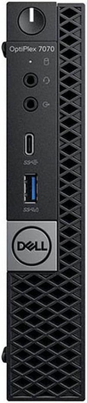 Dell OptiPlex 7070 Micro Form Factor Workstation - Intel Core i7-8700 3.2GHz (4.6GHz Turbo) 6 Core Processor - 8GB DDR4 - 500GB NVMe SSD - Intel UHD Graphics 630 - Windows 10 Pro