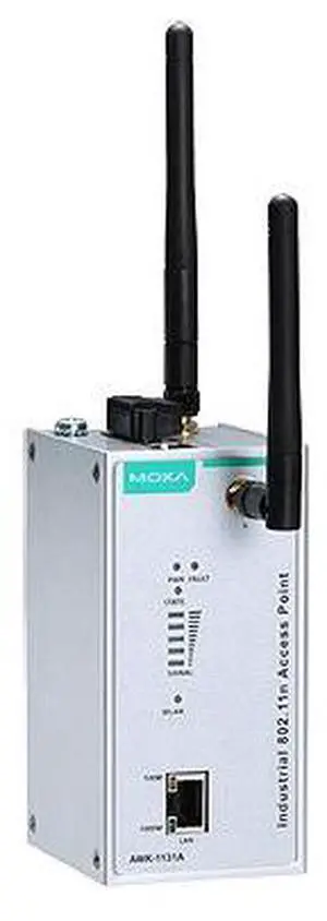 Moxa AWK-1131A-US - 802.11n Access Point, US band, 0 to 60 Degree C Moxa AWK-1131A-US - 802.11n Access Point, US band, 0 to 60 Degree C